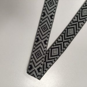 CINTA MOCHILA ÉTNICA 30mm- Varios Colores - Gris