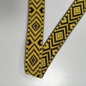 CINTA MOCHILA ÉTNICA 30mm- Varios Colores - Amarillo