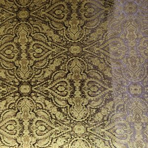 ÉPOCA BROCADO ORNAMENTAL - Varios Colores - Negro