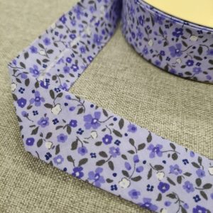Bies Floral 30mm.- Varios Colores - Lila
