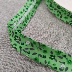 Bies Floral 18mm.- Varios Colores - Verde