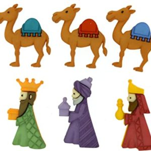 Botones creativos - We Three Kings