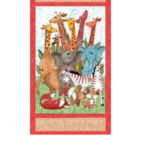 Quilting Treasures- Panel Wild Things
