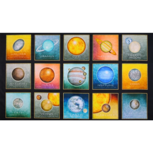 Quilting Treasures- Panel Planetas