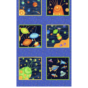 P&B Textiles- Panel Super Spacey