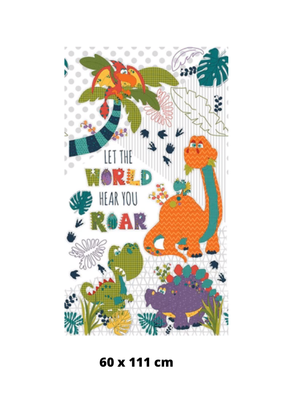 Henry Glass "Born to Roar"- Panel Dinosaurios