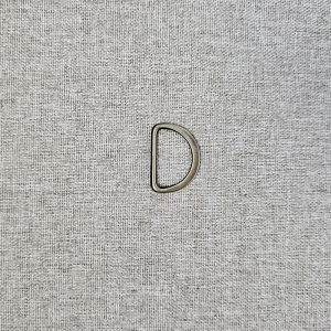 Anilla "D" Metálica 26mm - varios colores - Oro Viejo