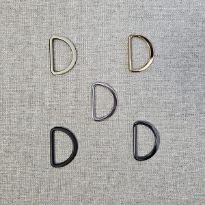 Anilla "D" Metálica 31mm - varios colores