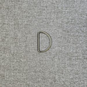 Anilla "D" Metálica 38mm - varios colores - Oro Viejo