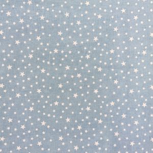 Algodón Estrella DUET - Varios Colores - Azul Turquesa-Blanco