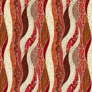 Algodón Golden Rojo Multi