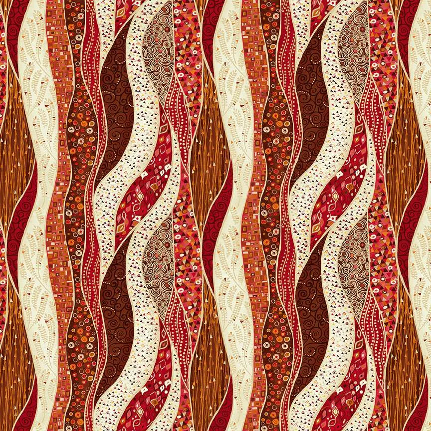 Algodón Golden Rojo Multi