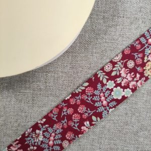 Bies 30mm. Flores y Frutos- Varios Colores - Rojo