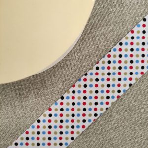 Bies 30mm- PUNTITOS MULTICOLOR- Varios Colores - Rojo