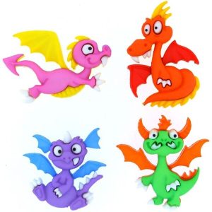 Botones Creativos- Dragon Tale