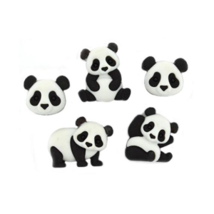 Botones Creativos- Panda Pile