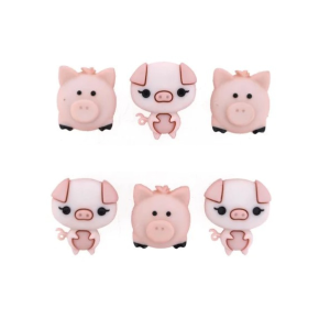 Botones Creativos- Pig Pen