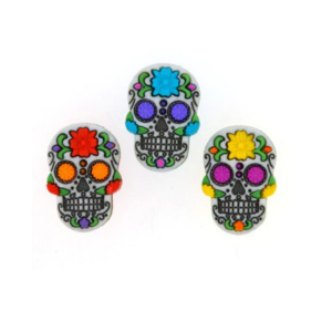 Botones Creativos- Sugar Skulls