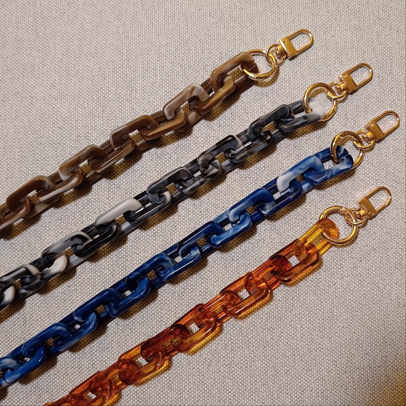 Cadena Bolso Marmoleada- Varios Colores