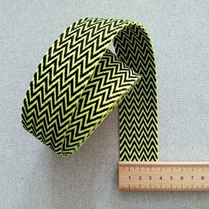 Cinta Mochila ZigZag 40mm- Varios Colores - Amarillo Flúor