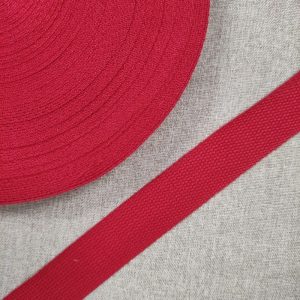 Cinta Mochila Polialgodón 30mm- Varios Colores - Rojo