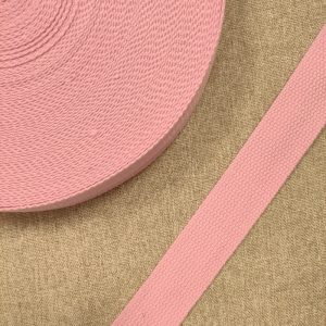 Cinta Mochila Polialgodón 30mm- Varios Colores - Rosa Claro