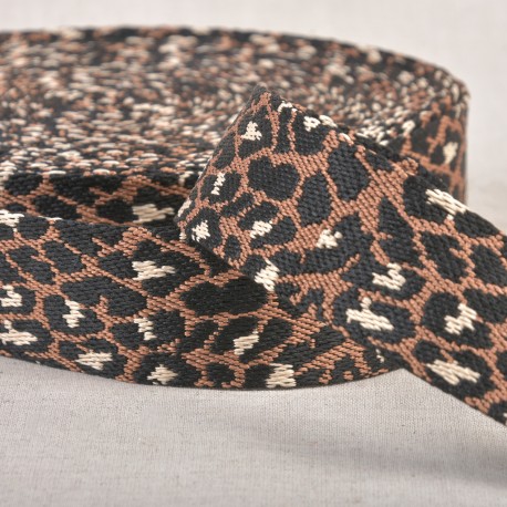 Cinta Mochila Animal Print Leopardo 40mm - Varios Colores