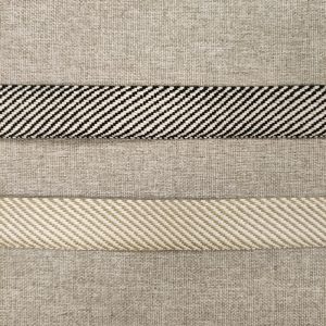 Cinta Mochila Diagonal Bicolor 25mm. - Negro