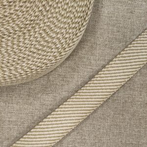 Cinta Mochila Diagonal Bicolor 25mm. - Beige