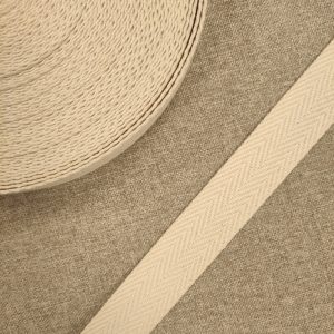 Cinta Mochila Espiga Algodón 30mm- Varios Colores - Crudo