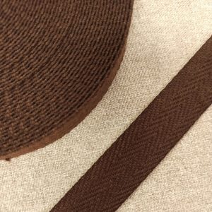 Cinta Mochila Espiga Algodón 30mm- Varios Colores - Marrón