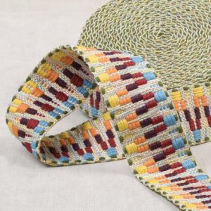 Cinta Mochila Étnica Multicolor 40mm