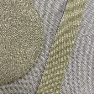 Cinta Mochila Metalizada 30mm- Varios Colores - Dorado