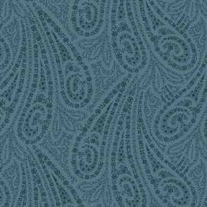 ALGODÓN GRAND PAISLEY-Varios Colores - Azul Petróleo