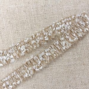 Fleco Chanel Multi 20mm- Varios Colores - Blanco-Beige