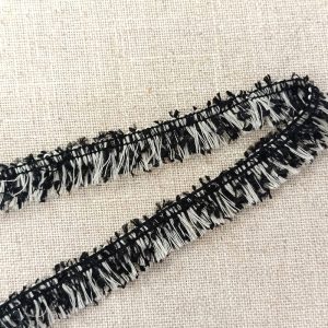 Fleco Chanel Multi 20mm- Varios Colores - Negro-Blanco