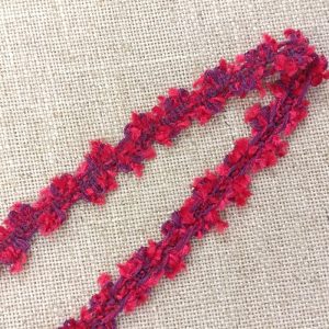 Galón Chanel Multi 20mm- Varios Colores - Rojo-Morado