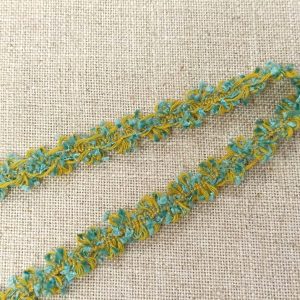 Galón Chanel Multi 20mm- Varios Colores - Amarillo-Turquesa