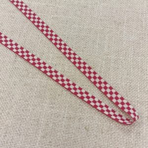 Galón Cuadraditos 10mm- Varios Colores - Rojo