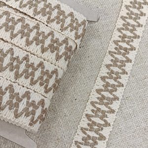 Galón Rafia Bicolor - Varios Colores - Beige