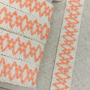 Galón Rafia Bicolor - Varios Colores - Salmón