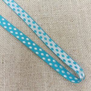 Galón Topos 10mm- Varios Colores - Azul