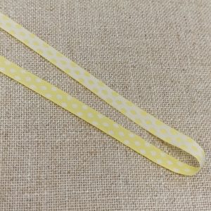 Galón Topos 10mm- Varios Colores - Amarillo