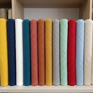 Tejido Waffle - Varios colores