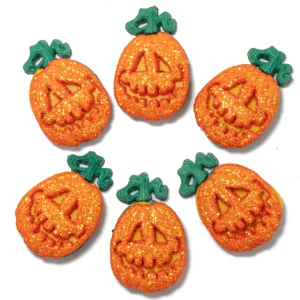 Botones Creativos- Glitter Pumpkins