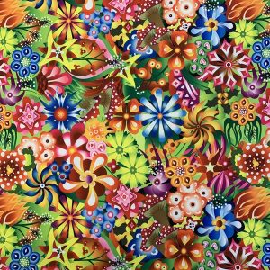 STRETCH ESTAMPADO HIPPIE FLORAL