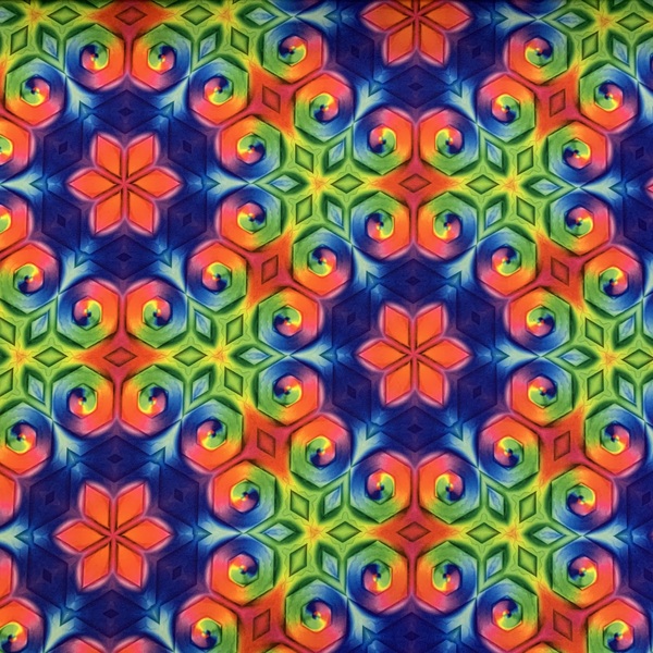 STRETCH ESTAMPADO HIPPIE MANDALA