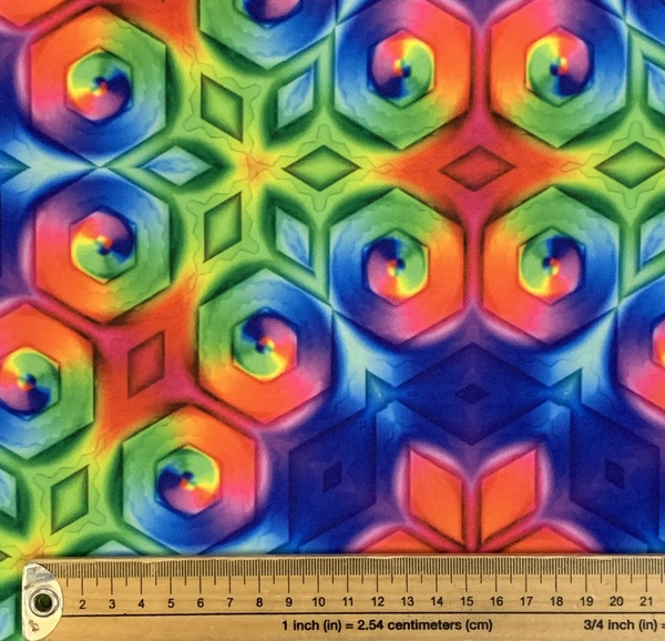 STRETCH ESTAMPADO HIPPIE MANDALA - Imagen 2