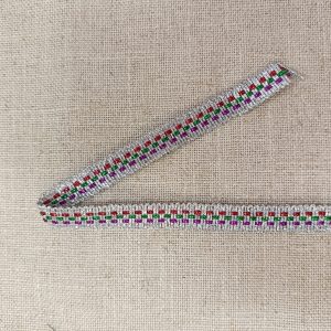 PASAMANERÍA METALIZADA- Varios Colores - Plata