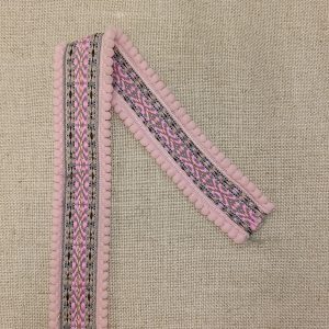 TAPACOSTURAS ÉTNICO MADROÑOS- Varios Colores - Rosa